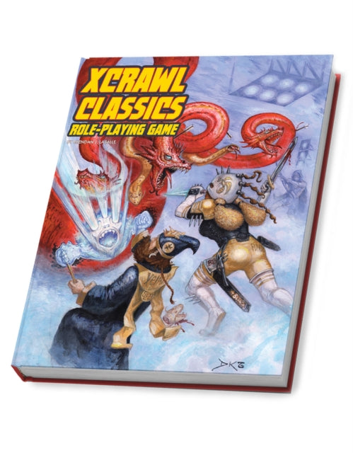 Book cover of: Xcrawl Classics Core Rulebook. By: Brendan LaSalle