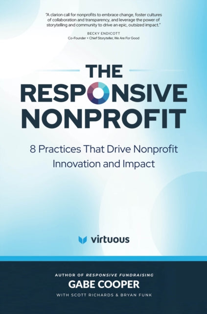 Book cover of: Responsive Nonprofit. By: Gabe Cooper