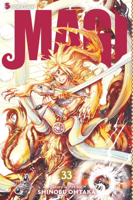 Book cover of: Magi: The Labyrinth of Magic, Vol. 33. By: Shinobu Ōtaka