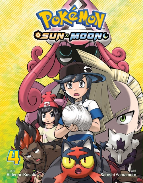 Book cover of: Pokemon: Sun & Moon, Vol. 4