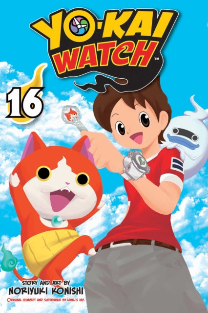 Book cover of: YO-KAI WATCH, Vol. 16. By: Noriyuki Konishi