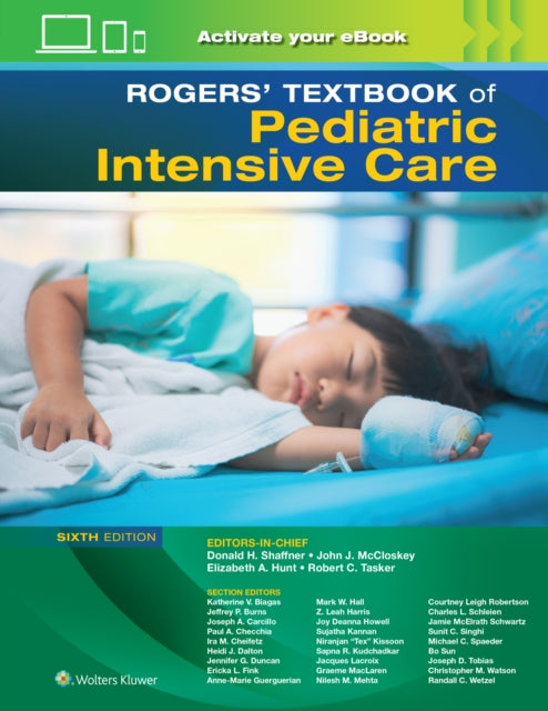 Book cover of: Rogers' Textbook of Pediatric Intensive Care. By: SHAFFNER