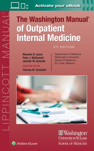 Book cover of: Washington Manual of Outpatient Internal Medicine. By: LYONS