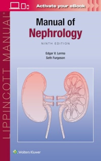 Book cover of: Manual of Nephrology. By: Edgar V. Lerma