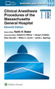 Clinical Anesthesia Procedures of the Massachusetts General Hospital