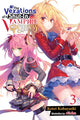 Book cover of: The Vexations of a Shut-In Vampire Princess, Vol. 3 (light novel). By: Kotei Kobayashi