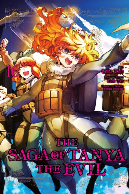 Book cover of: Saga of Tanya the Evil, Vol. 16 (manga). By: カルロ・ゼン