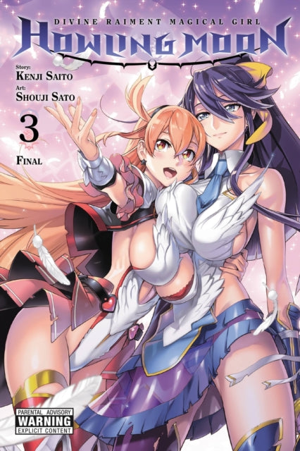 Book cover of: Divine Raiment Magical Girl Howling Moon, Vol. 3. By: Kenji Saito