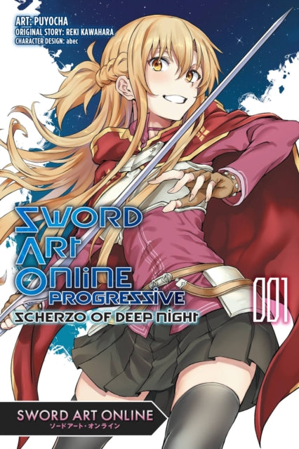 Book cover of: Sword Art Online Progressive Scherzo of Deep Night, Vol. 1 (manga). By: Reki Kawahara