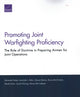 Book cover of: Promoting Joint Warfighting Proficiency. By: Miranda Priebe