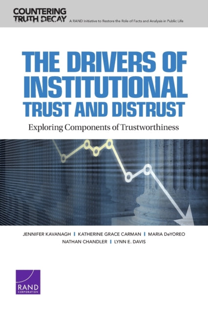 Book cover of: Drivers of Institutional Trust and Distrust. By: Jennifer Kavanagh