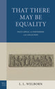 Book cover of: That There May Be Equality. By: L. L. Welborn