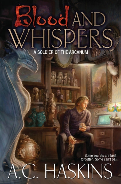 Book cover of: Blood and Whispers. By: A. C. Haskins