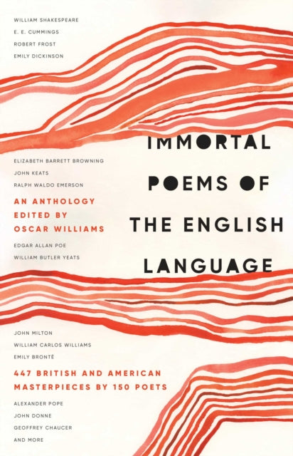 Book cover of: Immortal Poems of the English Language. By: Oscar Williams