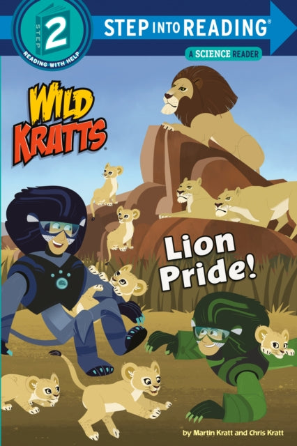 Book cover of: Lion Pride. By: Martin Kratt