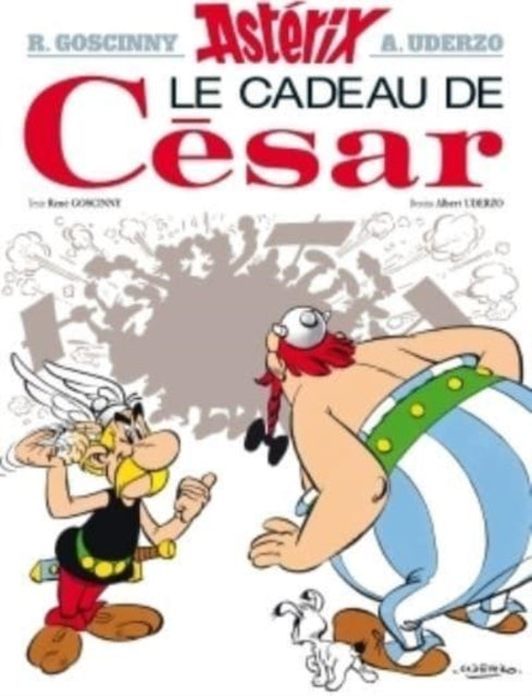 Book cover of: Le cadeau de Cesar. By: René Goscinny