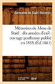 Book cover of: Memoires de Mme de Stael