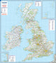 Book cover of: Great Britain & Ireland - Michelin rolled & tubed wall map Encapsulated