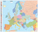 Book cover of: Europe Political - Michelin rolled & tubed wall map Encapsulated