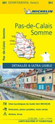 Book cover of: Pas-de-Calais, Somme - Michelin Local Map 301