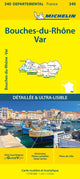 Book cover of: Bouches-du-Rhone Var - Michelin Local Map 340