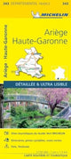 Book cover of: Ariege, Haute-Garonne - Michelin Local Map 343