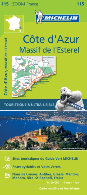 Book cover of: French Riviera, Esterel - Zoom Map 115