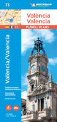 Book cover of: Valencia - Michelin City Plan 73