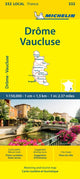 Book cover of: Drome Vaucluse - Michelin Local Map 332