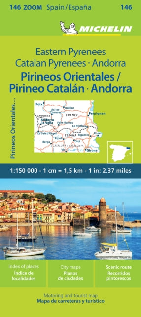 Book cover of: Pirineos Orientales - Zoom Map 146
