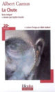 Book cover of: La chute. By: Albert Camus