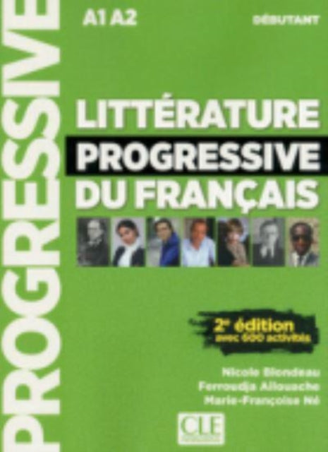 Book cover of: Litterature progressive du francais - Niveau debutant (A1/A2) + CD