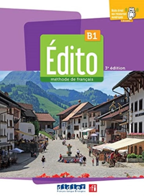 Book cover of: Edito 3e edition B1
