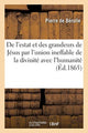 Book cover of: Discours de l'estat et des grandeurs de Jesus par l'union ineffable de la divinite avec l'humanite