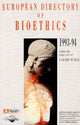 Book cover of: European Directory of Bioethics