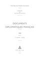 Book cover of: Documents Diplomatiques Francais. By: Ministère des Affaires étrangères