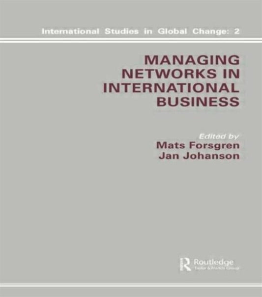 Book cover of: Managing Networks in International Business