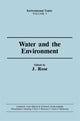 Book cover of: Water and the Environment