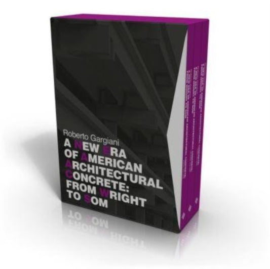 Book cover of: New Era of American Architectural Concrete – From Wright to SOM. By: Roberto Gargiani