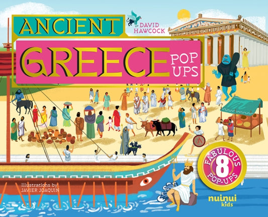 Book cover of: Ancient Greece Pop-Ups. By: HAWCOCK, DAVID