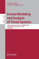 Book cover of: Formal Modeling and Analysis of Timed Systems. By: David N. Jansen