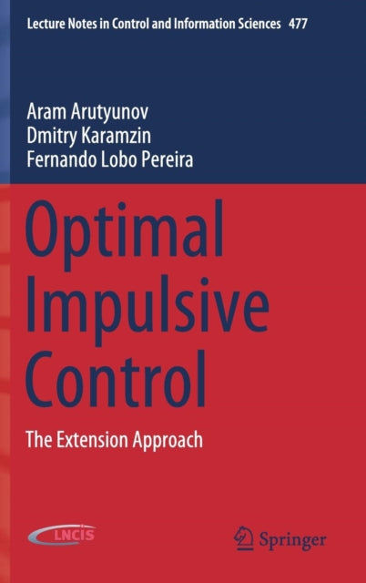 Book cover of: Optimal Impulsive Control. By: Aram Arutyunov