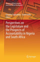 Book cover of: Perspectives on the Legislature and the Prospects of Accountability in Nigeria and South Africa. By: Omololu Fagbadebo
