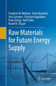 Book cover of: Raw Materials for Future Energy Supply. By: Friedrich-W Wellmer