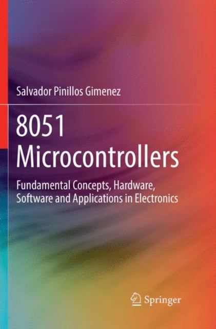 Book cover of: 8051 Microcontrollers. By: Salvador Pinillos Gimenez