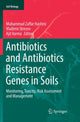 Book cover of: Antibiotics and Antibiotics Resistance Genes in Soils. By: Muhammad Zaffar Hashmi