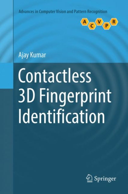 Book cover of: Contactless 3D Fingerprint Identification. By: Ajay Kumar