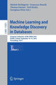 Book cover of: Machine Learning and Knowledge Discovery in Databases. By: Michele Berlingerio