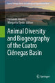 Book cover of: Animal Diversity and Biogeography of the Cuatro Cienegas Basin. By: Fernando Álvarez