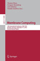 Book cover of: Membrane Computing. By: Thomas Hinze